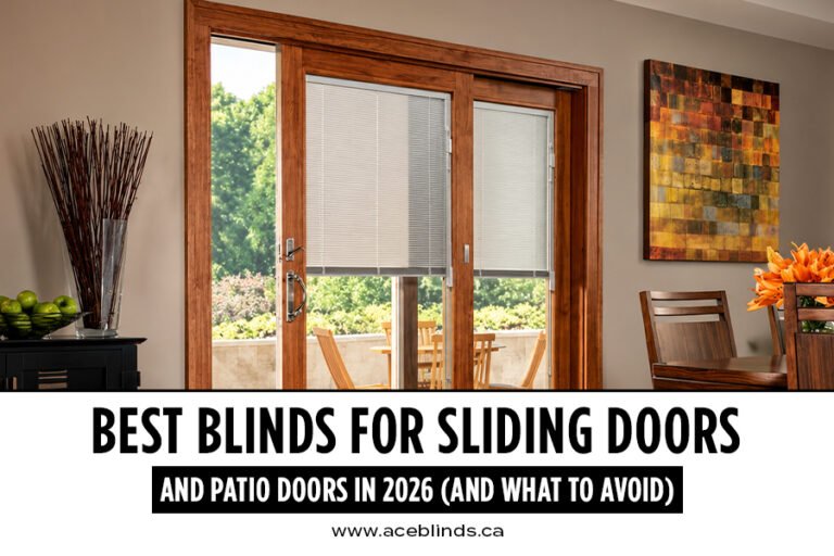 best blinds for sliding doors