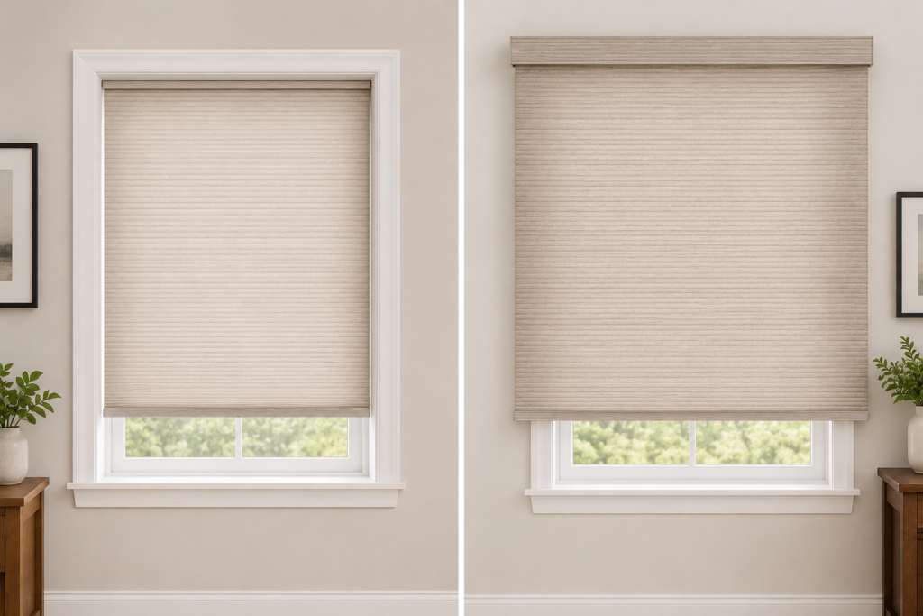 Inside Mount vs. Outside Mount
