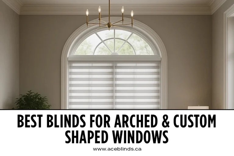 roller blinds for arched windows