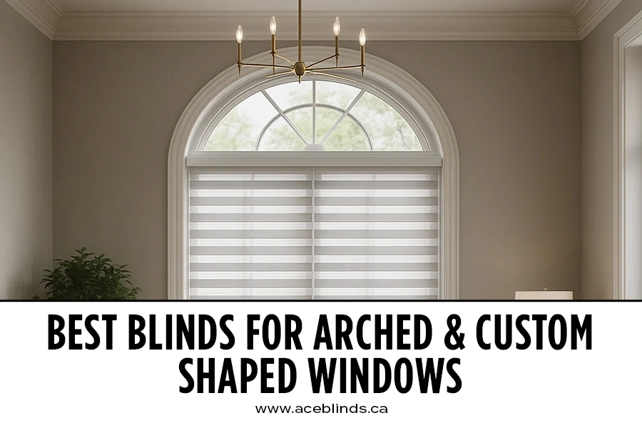 roller blinds for arched windows
